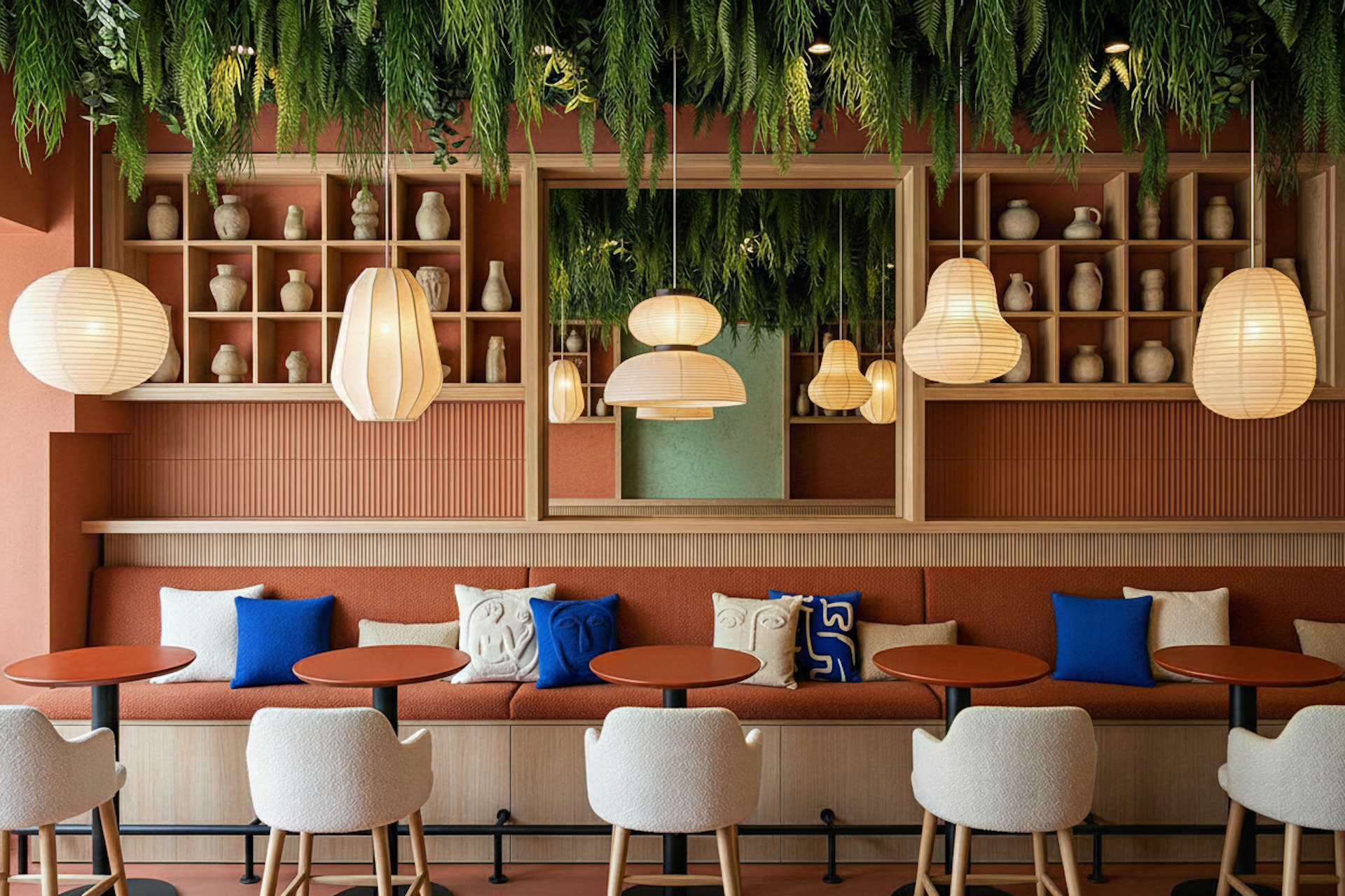 Peanut's café Cannes restaurant architecte intérieur 7