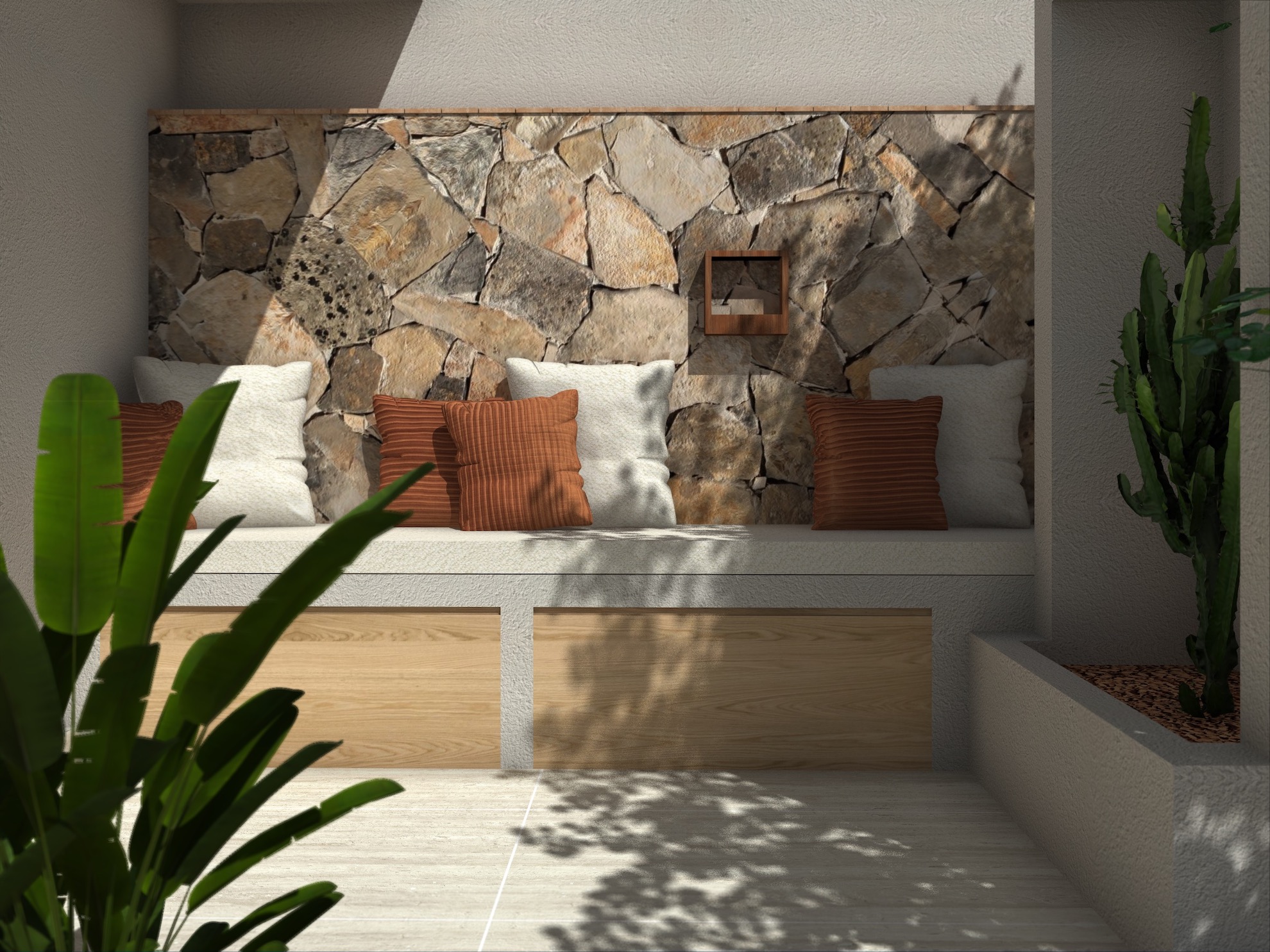 entree villa architecture interieure var décooration grimaud2